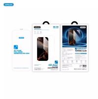 Стекло защитное безрамочное прозрачное SupGlass SG-02, для iPhone 15/15 Pro/16