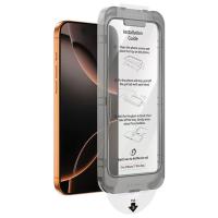 Стекло защитное KEEPHONE EASY FIT CLEAR 3D FULL GLUE с автоустановкой GLASS iPhone 16/iPhone 15