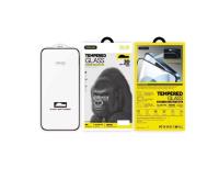 Стекло защитное SupGlass SG-08 Nano Edge, черная рамка, для iPhone 15/16