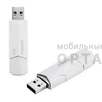 Флешка USB 8 Гб Smartbuy  Clue  белый