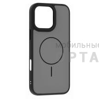 Чехол Matte Case MagSafe с защитой камеры в техпаке, Realme 15 Pro, Black