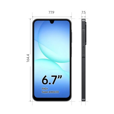 Смартфон Samsung A17 8/256GB Black (UAE)